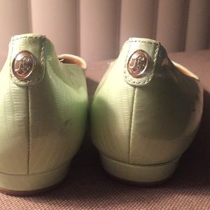 🍃Mint green patent leather flats Ivanka Trump 🍃